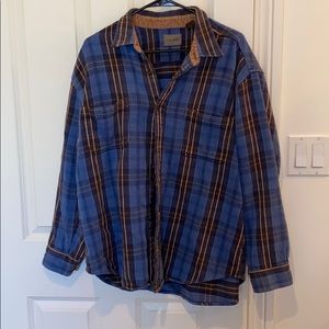 Men’s Blue Flannel